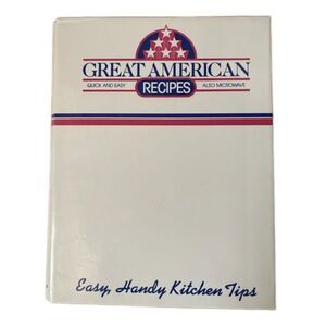 Vintage 1980’s “Great American Recipes” Cookbook